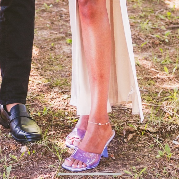 Spring Purple Heels - Picture 1 of 3